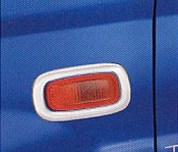 Chrome flashing side-flasher